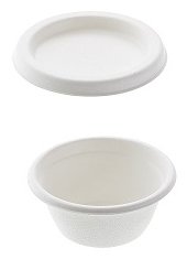 CIOTOLINA TONDA C/COPERCHIO X50PZ CM8X3 POLPA DI CELLULOSA