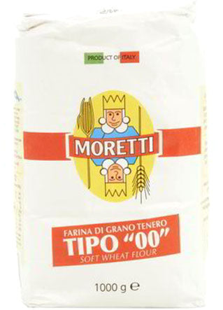 10 x MORETTI FARINA BIANCA 1 Kg
