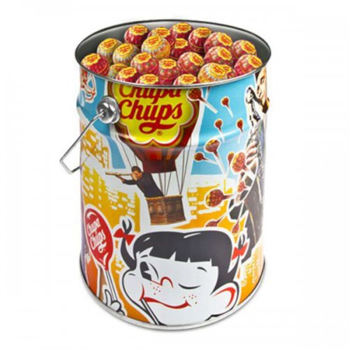 1 x CHUPA CHUPS ASSORTITI LATTA 150 pz