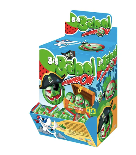 1 x BIG BABOL WATERMELON MONO 200 pz