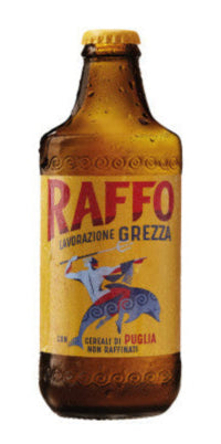 24 x BIRRA RAFFO LAVORAZIONE GREZZA 33 CL