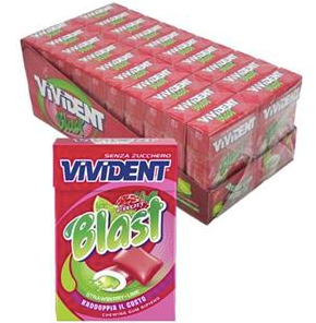 20 x ASTUCCI VIVIDENT BLAST FRUIT