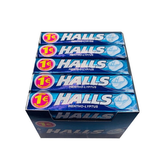 20 x STICK CARAMELLE HALLS STICK COOL ORIGINALE 33.5gr