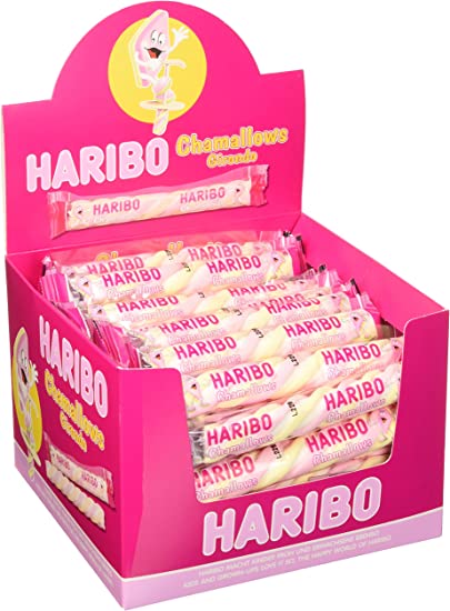 60 x CARAMELLE TORCIGLIONE INCARTATO HARIBO