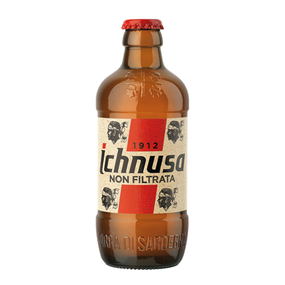 15 x BIRRA ICHNUSA NON FILTRATA VETRO 50 CL