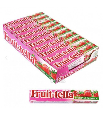 20 x CARAMELLE FRUITTELLA STICK FRAGOLA