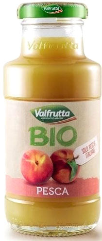 24 x VALFRUTTA SUCCO PESCA BIO 20cl
