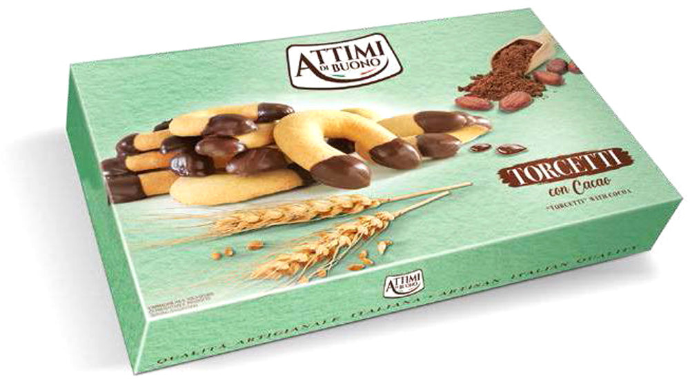 BISCOTTI TORCETTI CACAO G100