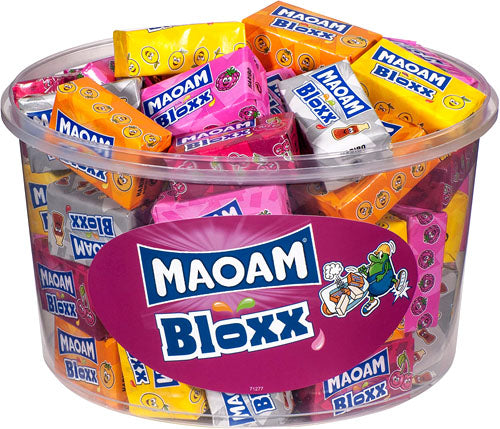 MAOAM BARATTOLO 50PZ.FRUTTA HARIBO