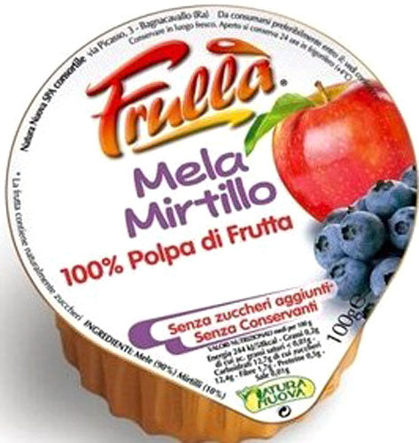 18 x MOUSSE MIRTILLO G.100 NATURA NU