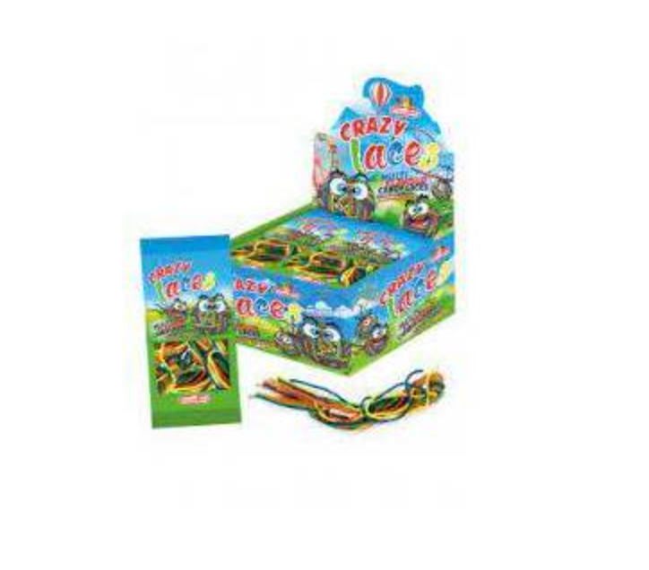 24 x CRAZY LACES BUSTINA 40gr