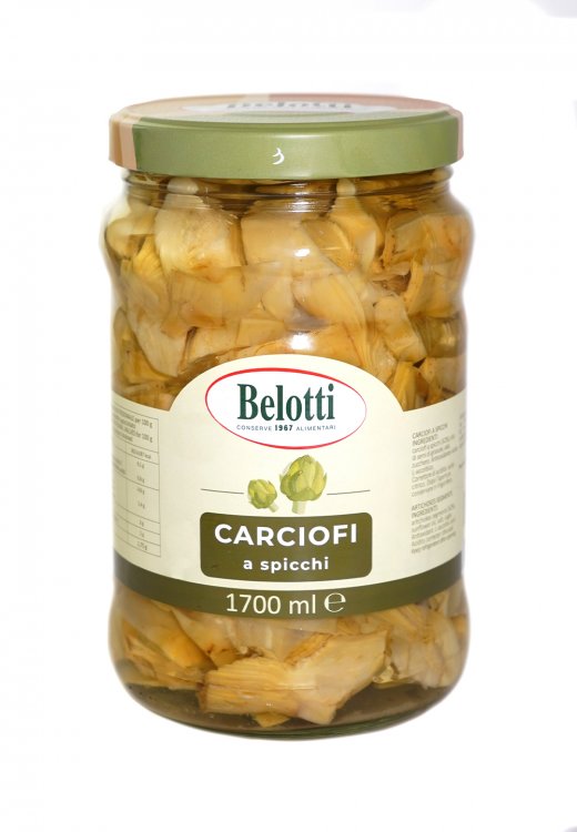 CARCIOFI SPICCHI SEMI KG.1 6 BELOTT