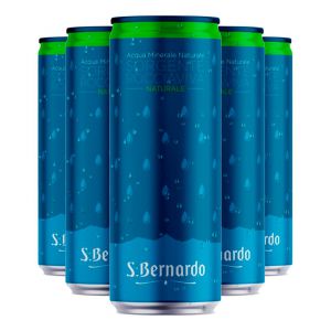 24 x S.BERNARDO ACQUA NATURALE LATTINA 33cl